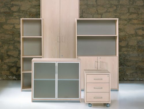 Armario de escritorio rocada em faia 195 x 90 x 45 cm modelo c , Rocada , 36436 , 8427951811042